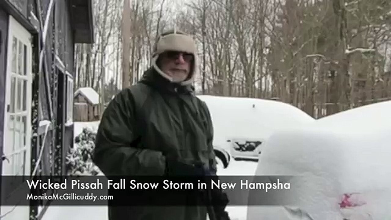 A Wicked Pissah Fall Snow Storm