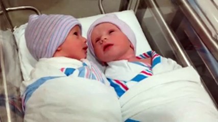 Twins have first -conversatioN