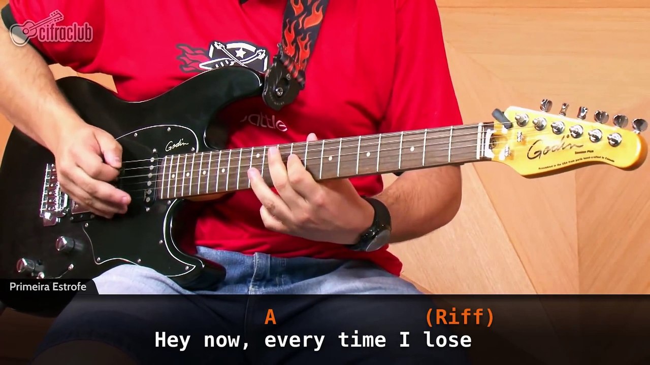 Fortune Faded - Red Hot Chili Peppers (guitar lesson - aula de guitarra)