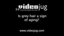 Is grey hair a sign of aging?: Hair Colour