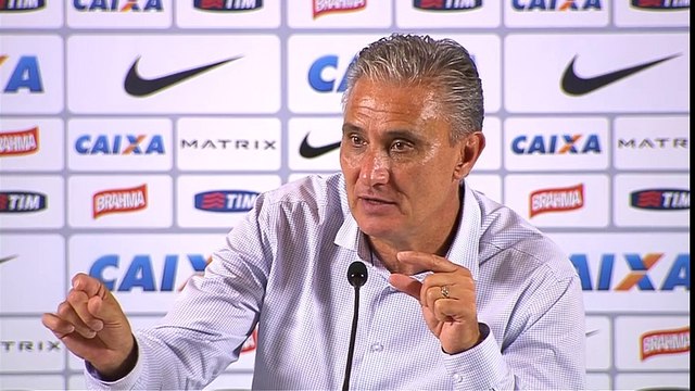 Entrevista do Técnico TITE após o jogo entre CORINTHIANS 1 x 0 Ponte Preta Quartas de Final Paulistão 2015 11-04-2015 Online Completo Íntegra