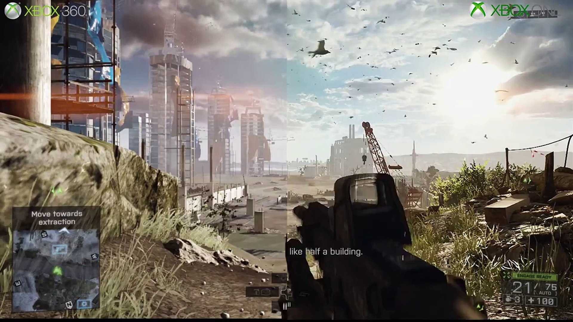 Battlefield 4 com atualização na Xbox 360