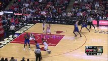 Jimmy Butler Two-Handed Dunk - Sixers vs Bulls - April 11, 2015 - NBA Season 2014-15