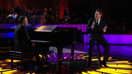 Michael Buble and Blake Shelton - Home  ( Live 2008 ) HD
