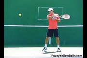 Roger Federer Forehands from the Front in Slow Motion
