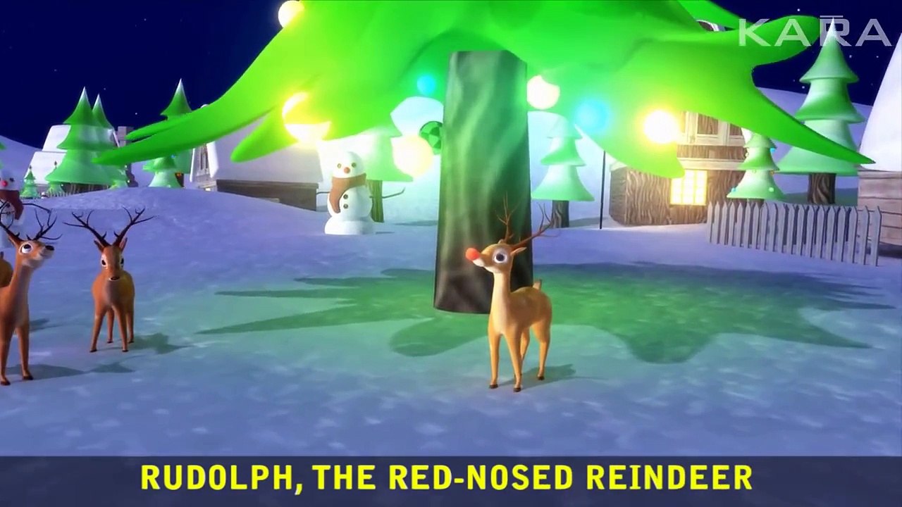 Rudolph The Red Nosed Reindeer | Christmas Song With Lyrics
