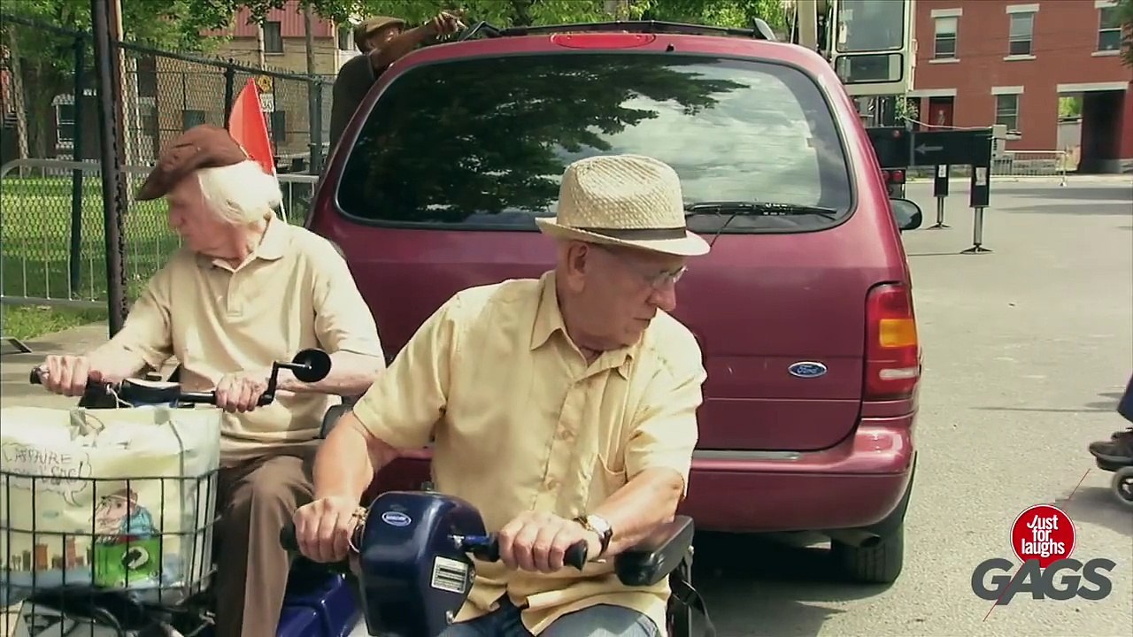 Old Men Gangsters Prank