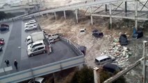 東日本大震災大津波　イオン多賀城店  Tsunami attack in Japan