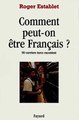 Download Comment peut-on etre Francais Ebook {EPUB} {PDF} FB2