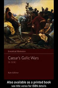 Download Caesar's Gallic Wars 58-50 BC Ebook {EPUB} {PDF} FB2