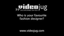 Who is your favourite fashion designer?: Life Of A Fashion PR
