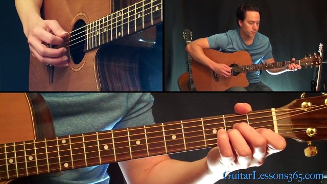 Simple Man Guitar Lesson Acoustic - Shinedown - Lynyrd Skynyrd
