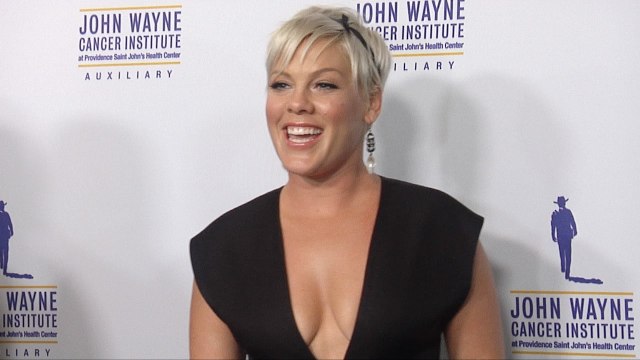 P!nk and Carey Hart 30th Annual John Wayne Odyssey Ball Arrivals