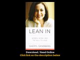 Download Lean In By Sheryl Sandberg PDF