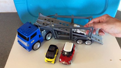 mbx car carrier with cars matchbox