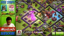Clash Of Clans    BEST NEW ATTACK STRATEGY   PoV!    Epic Attacks Raiding TH10 Bases!