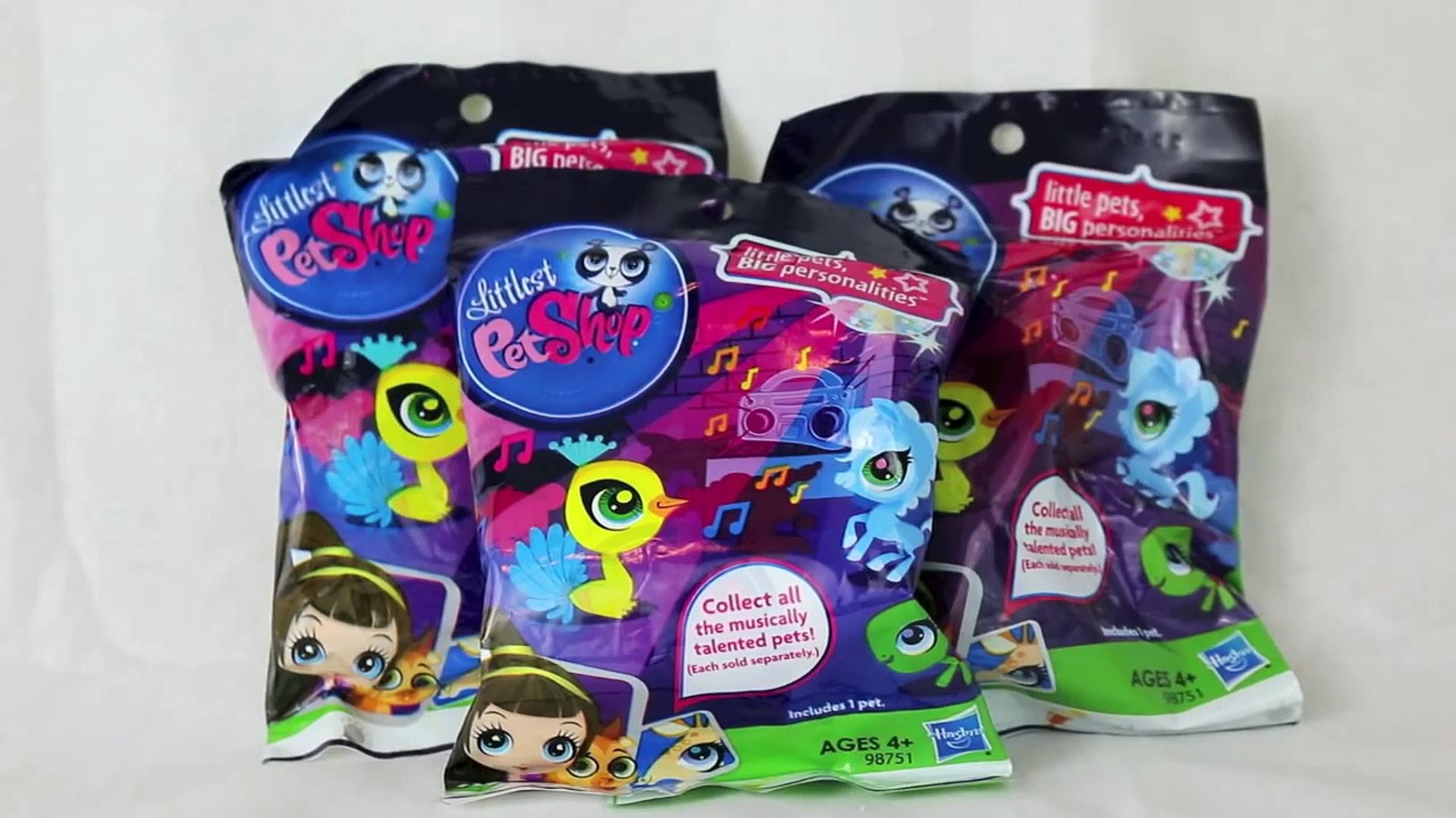 ⁣Surprise Littlest Pet Shop Toy Bags Mystery LPS Littlest Pet Shop Pets Blind Bags Bird