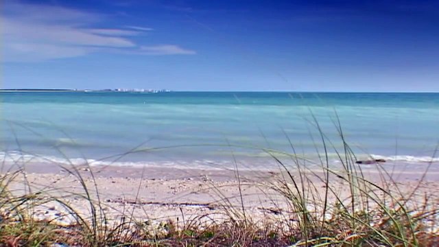FLORIDA BEACHES #4 Ocean Sounds Relaxing Sunset Waves DVD Relax Clearwater Beach Relaxation Video