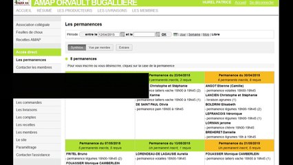 permanence AMAP 2 - La Bugallière - 44700 ORVAULT