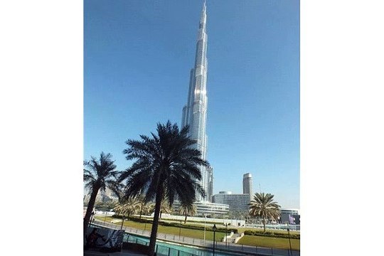 Three Bedroom plus maids duplex villa with private terrace in Burj Residences.