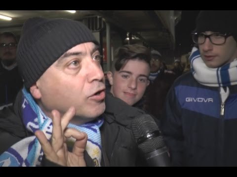 Coppa Italia, il Napoli eliminato dalla Lazio. La delusione dei tifosi azzurri (09.04.15)