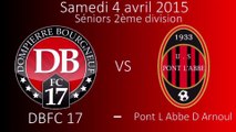 Match Séniors DBFC17 - Pont L'abbe