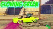 GTA 5 Online: SECRET Car Colors - LAVA LAMP, CHANGING COLOR, GLOWING! RARE Paint Jobs (GTA V)