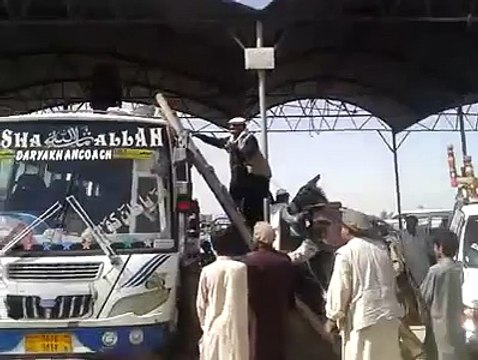 Donkey boarding on Bus roof by Pathan_#8217;s - Funny Video