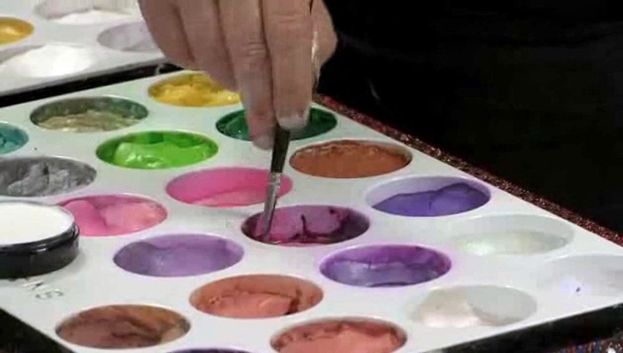 How To Do Vampire Face Paint video Dailymotion