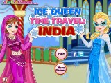▐ ╠╣Đ▐► Ice Queen Voyage dans le temps l'Inde Jeu - Dress Up princesse Elsa est comme une princesse indienne