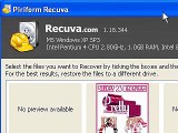 Recover (Recuva) and restore deleted files, photos, pictures