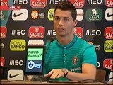 Cristiano Ronaldo elogia trabalho de Fernando Santos