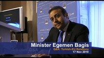 The Geopolitics of Turkey: Egemen Bagis Q&A