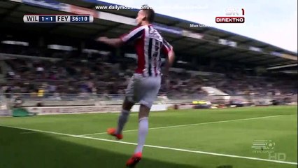 Freek Heerkens 1_1 _ Willem II - Feyenoord 12.04.2015 HD