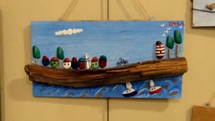 Mersin Çakıl Taşları Sanat Eserine Dönüştü