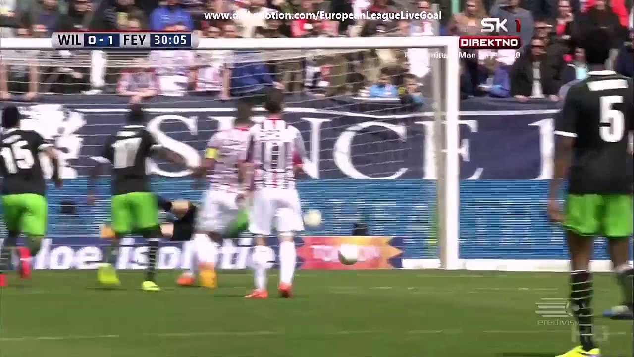 All Goals | Willem II 2-2 Feyenoord 12.04.2015 HD