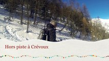 Hors piste à Crévoux