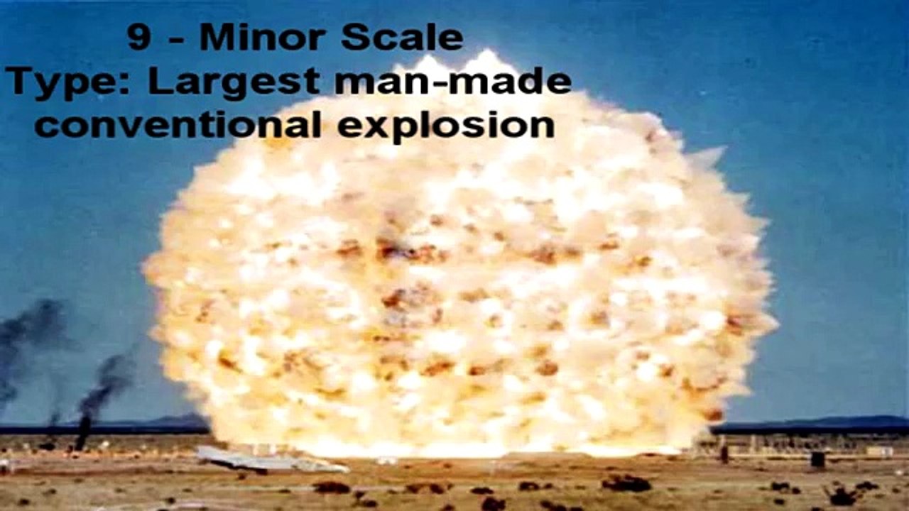 Largest Explosions Ever -