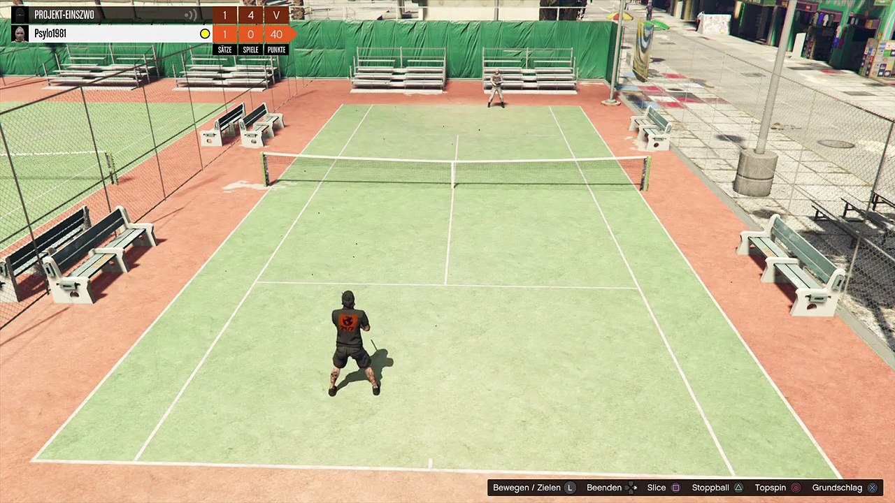 GTA 5 online TENNIS