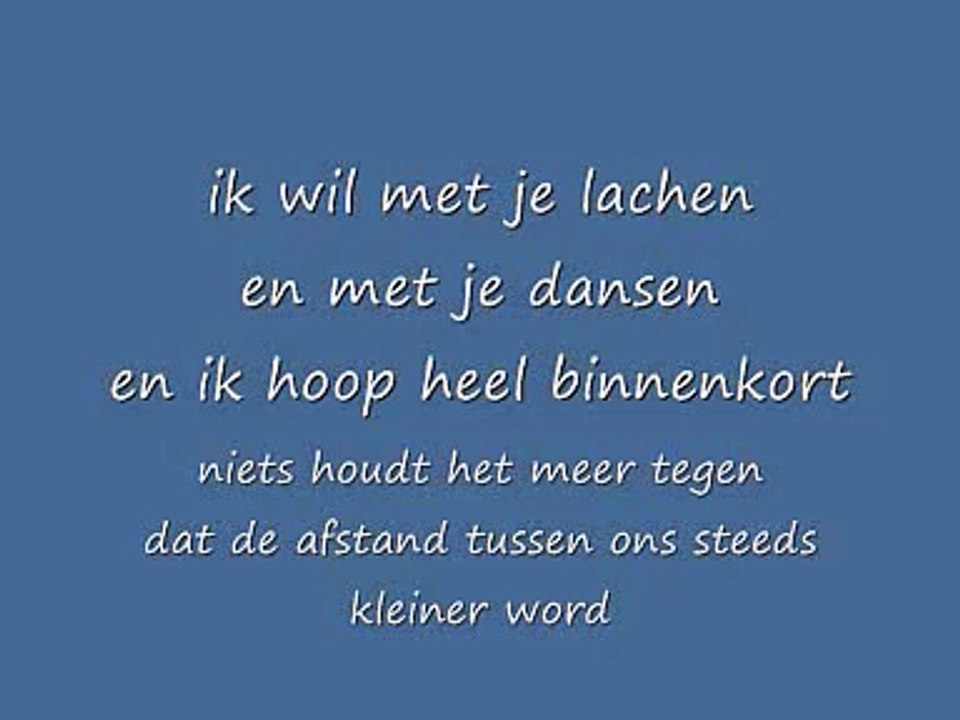 Guus meeuwis   ik wil met je lachen lyrics