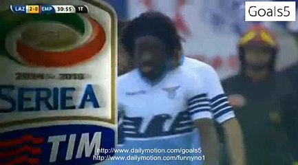 Miroslav Klose Goal Lazio 2 - 0 Empoli Serie A 12-4-2015