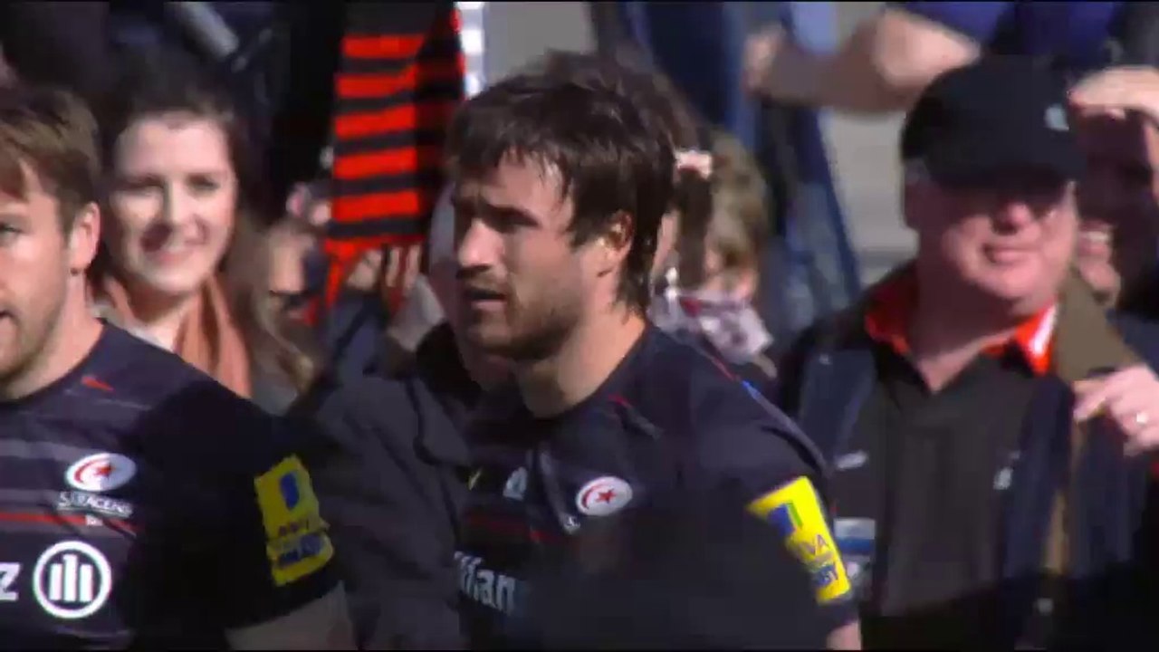 Saracens : L'essai de Marcelo Bosch contre les Tigers