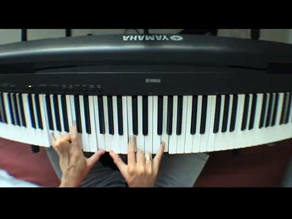 TE DOY GLORIA ESPIRITU Y VERDAD -Tutorial de Piano -  Omarosvideo