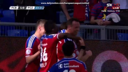 Shkelzen Gashi 1:0 | Basel - Zurich 12.04.2015 HD