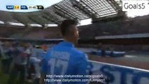 Marek Hamsik Goal Napoli 2 - 0 Fiorentina Serie A 12-4-2015
