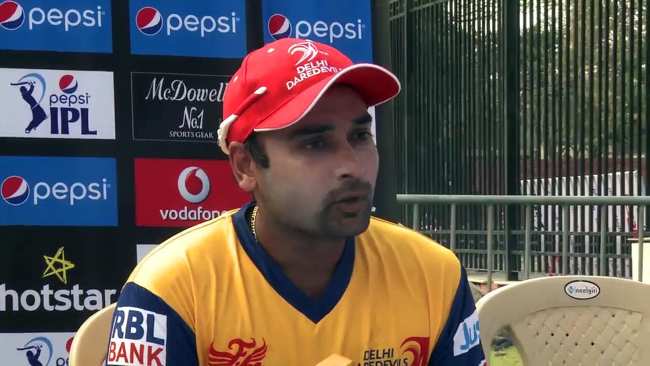 IPL 8 DD vs RR Interview with Amit Mishra