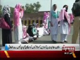 students protest pkg