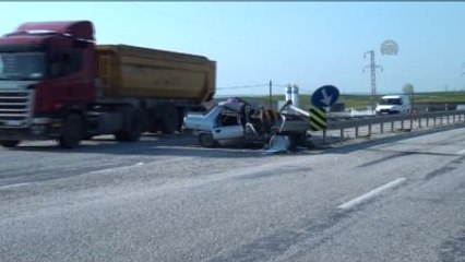 Tekirdağ'da Trafik Kazası: 4 Yaralı