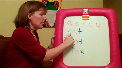 How to teach a child to read: Three letter words