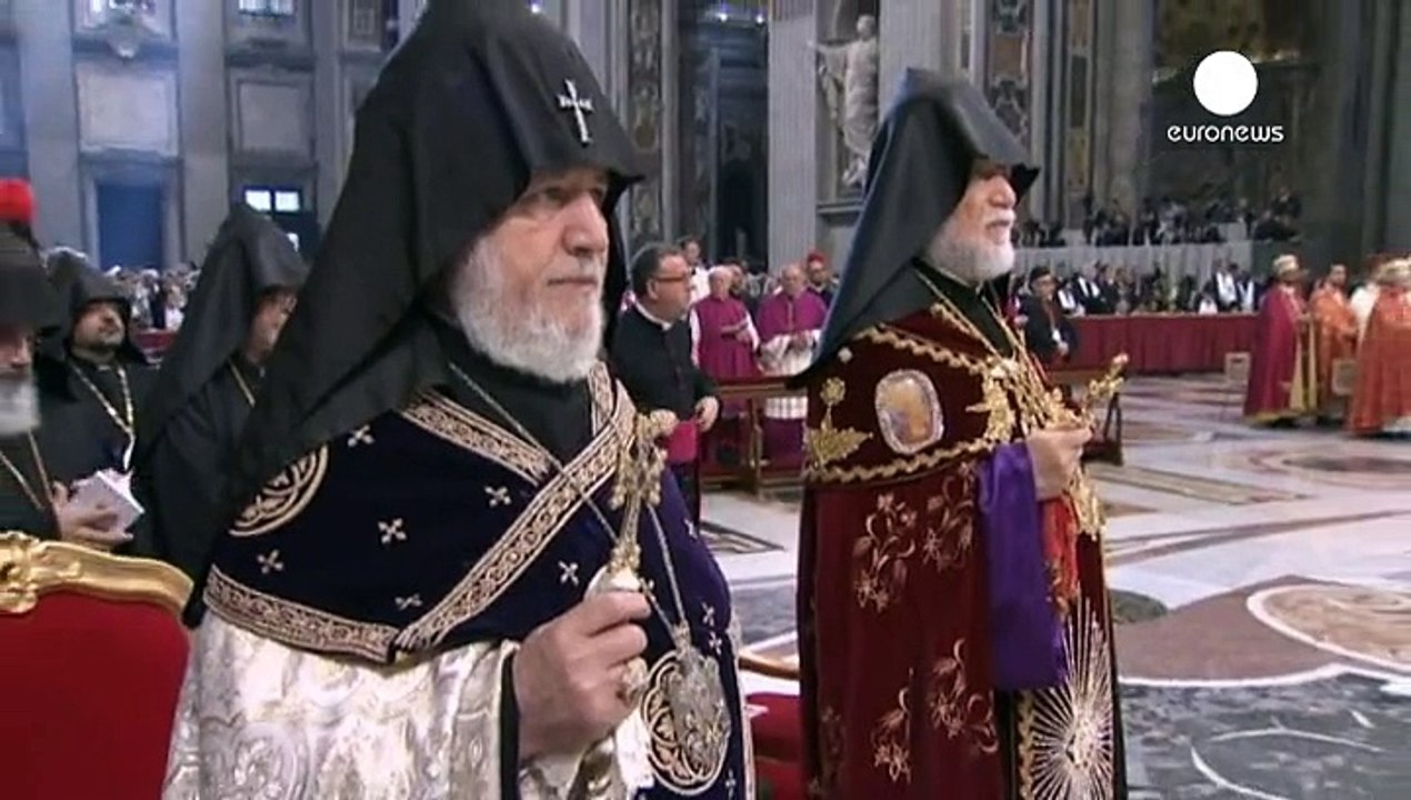 El Papa Francisco reconoce el genocidio armenio y Turquía convoca al nuncio en Ankara